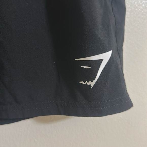 EUC Gymshark Black Athletic Shorts - Picture 3 of 5